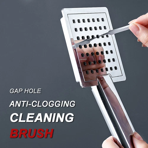 10x Shower Head Cleaning Brush Gap Hole Anti-Clogging Cleaner Brushes Tool . - Bild 2 von 17