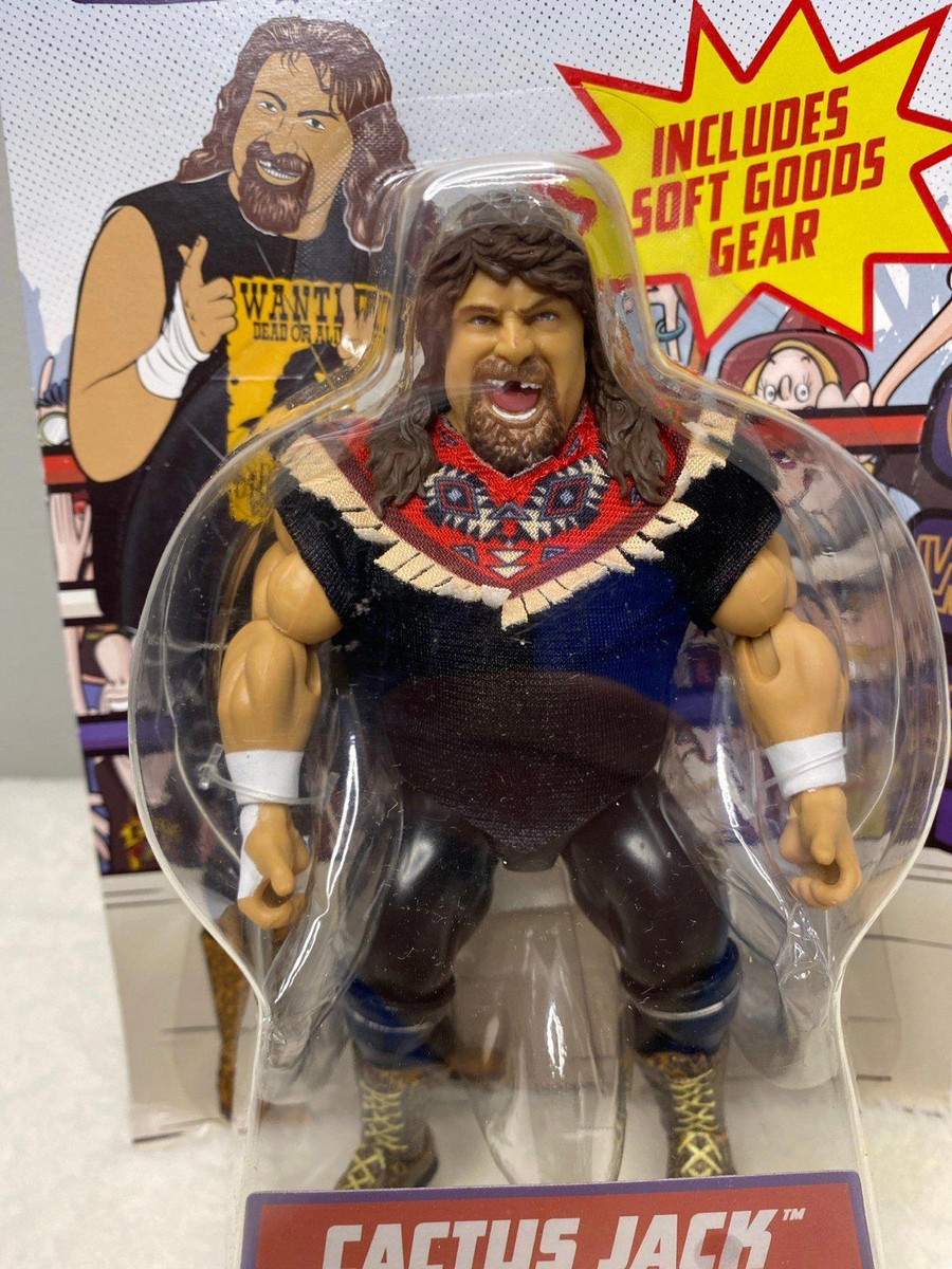 Mattel WWE Superstars Cactus Jack Wrestling Action Figure | eBay
