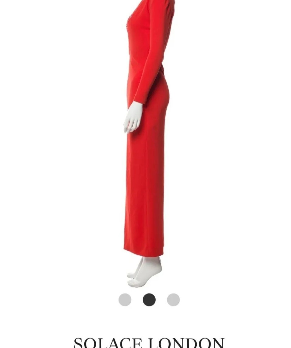 ワンピース SOLACE LONDON Woman Dress Red OS41005 NULL 最大10,000円OFFクーポン!!】 ソレイスロンドン SOLACE LONDON