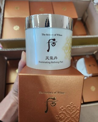 The history of Whoo Cheongidan Illuminating Refining Pad 60pcs Smooth K-Beauty
