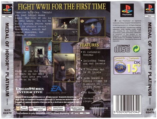 PlayStation One - PS1 - SOLO custodia posteriore (intarsio) - scegli dall'elenco da A a M - Foto 226 di 248