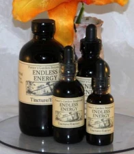 ENDLESS ENERGY Combined Herbal Tincture Elevate Organic Folk Remedy Thrive