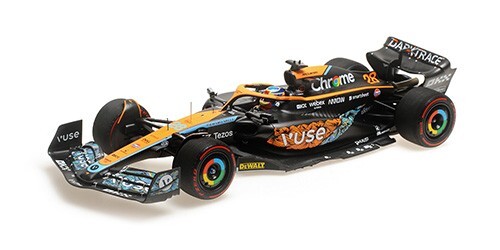 Minichamps McLaren F1 MCL36 Piastri Abu Dhabi Test 2022 cadeau idéal 1/18 pour fan de sport auto