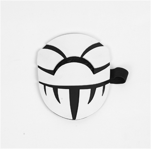 Anime My Hero Academia Atsuhiro Sako Mr. Compress EVA Cosplay Accesorios Máscara Facial - Imagen 3 de 5