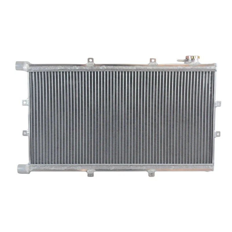 Intercambiador de calor intercambiador de calor de radiador de aluminio universal tapa intercooler Foto 4 de 4