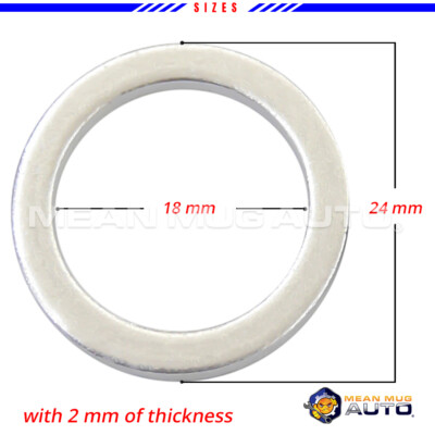 Aazon.co: VOTEX-ade In USA- Oil Drain Plug Crush Washer 14 14 - Foto 9