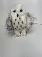 Douglas Cuddle Toy Black White Spotted Snow Owl Stuffed Animal Plush