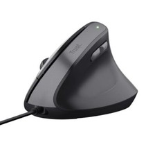 RATON ERGONOMICO TRUST BAYO II DE ANGULO VERTICAL CON CABLE USB 3.0 2400 DPI