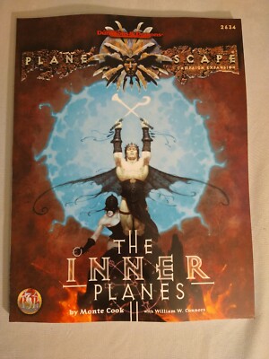 Dungeons and Dragons Reprint of Planescape The Inner Planes