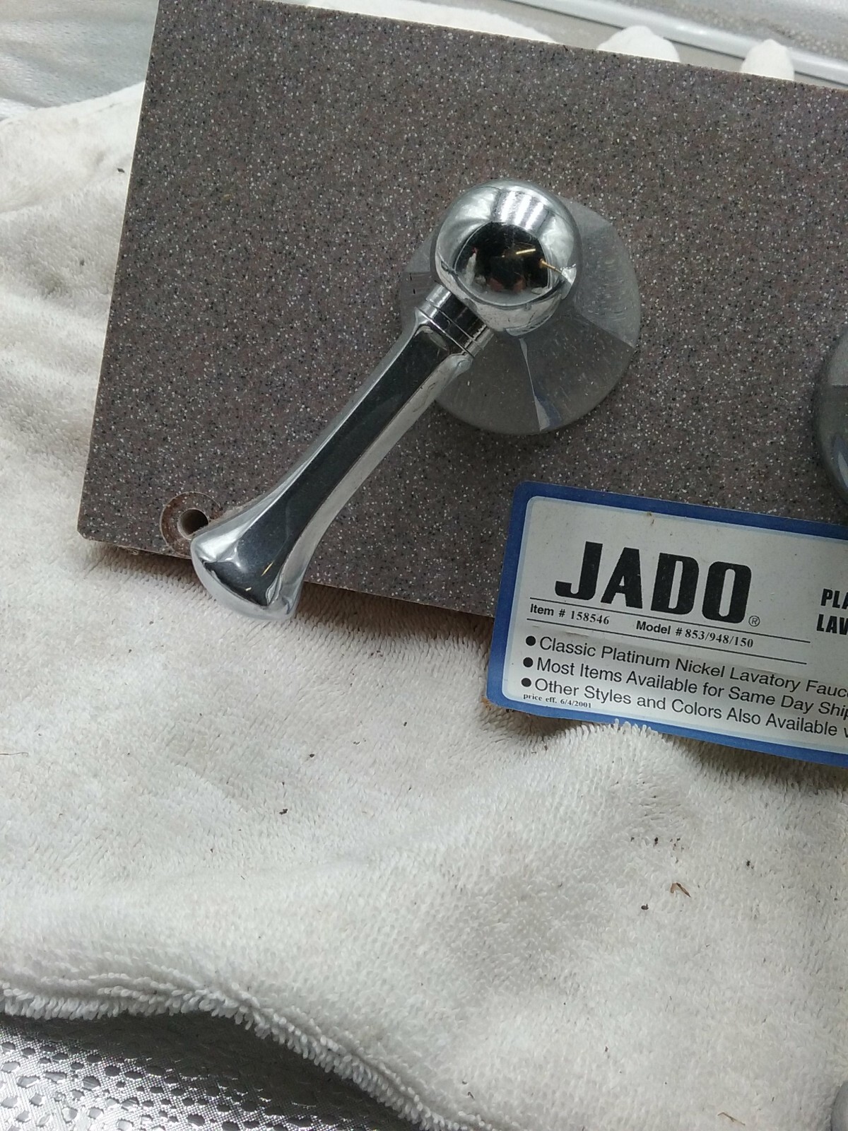 Jado Bathroom Faucet 158546 Nickel Display eBay