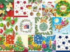 Christmas Paper Napkins Tissue 3Ply 33cm x 33cm - Pack of 18
