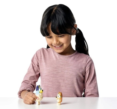 Paquete de 2 figuras Bluey Beach Mermaid Tails de 2,5 pulgadas y personajes de bingo nuevas en caja - Imagen 7 de 7