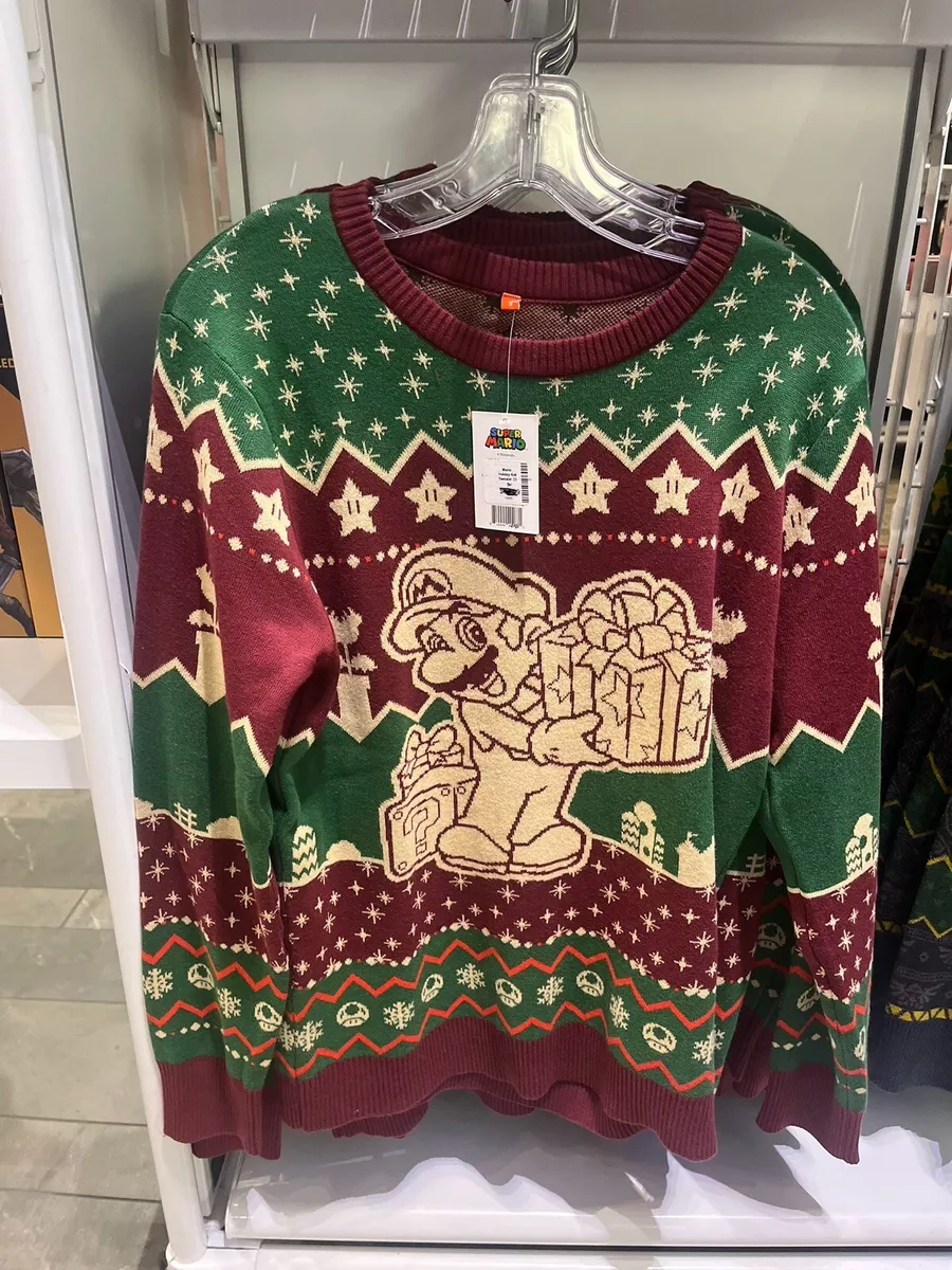 Nintendo holiday hotsell sweater