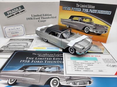 DANBURY MINT LIMITED EDITION 1958 FORD THUNDERBIRD COUPE