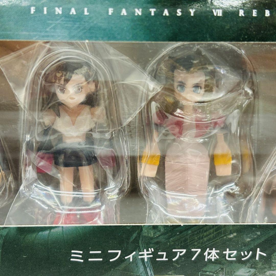 ミニフィギュア 7体セット FINAL FANTASY VII REBIRTH Final Fantasy VII Rebirth Remake Kuji Prize Mini Figure