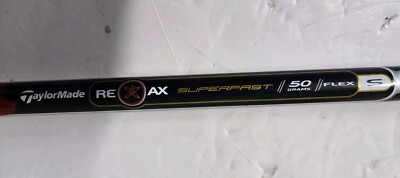 Taylormade Burner Driver RE*AX SuperFast 50 Flex By Fujikura RH | eBay