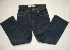 Levi's 549 Boys Kids Relaxed Straight Blue Denim Jeans, Size 7Reg, 7XReg, NWT