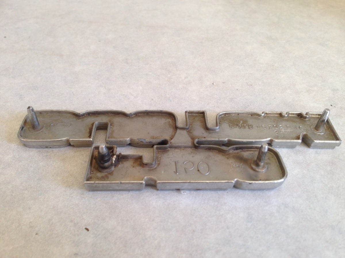 vintage 1977 1978 1979 ford truck f-150 emblem fender f150