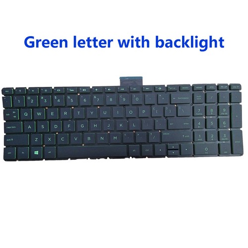 For HP Omen 15-AB 15-AK TPN-Q173 Backlit Keyboard Red/ Green - Picture 7 of 7