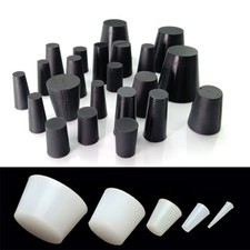 Tapered Plugs Stopper Rubber Bung Sealing End Caps Seal Hole Plug Bottle Inserts