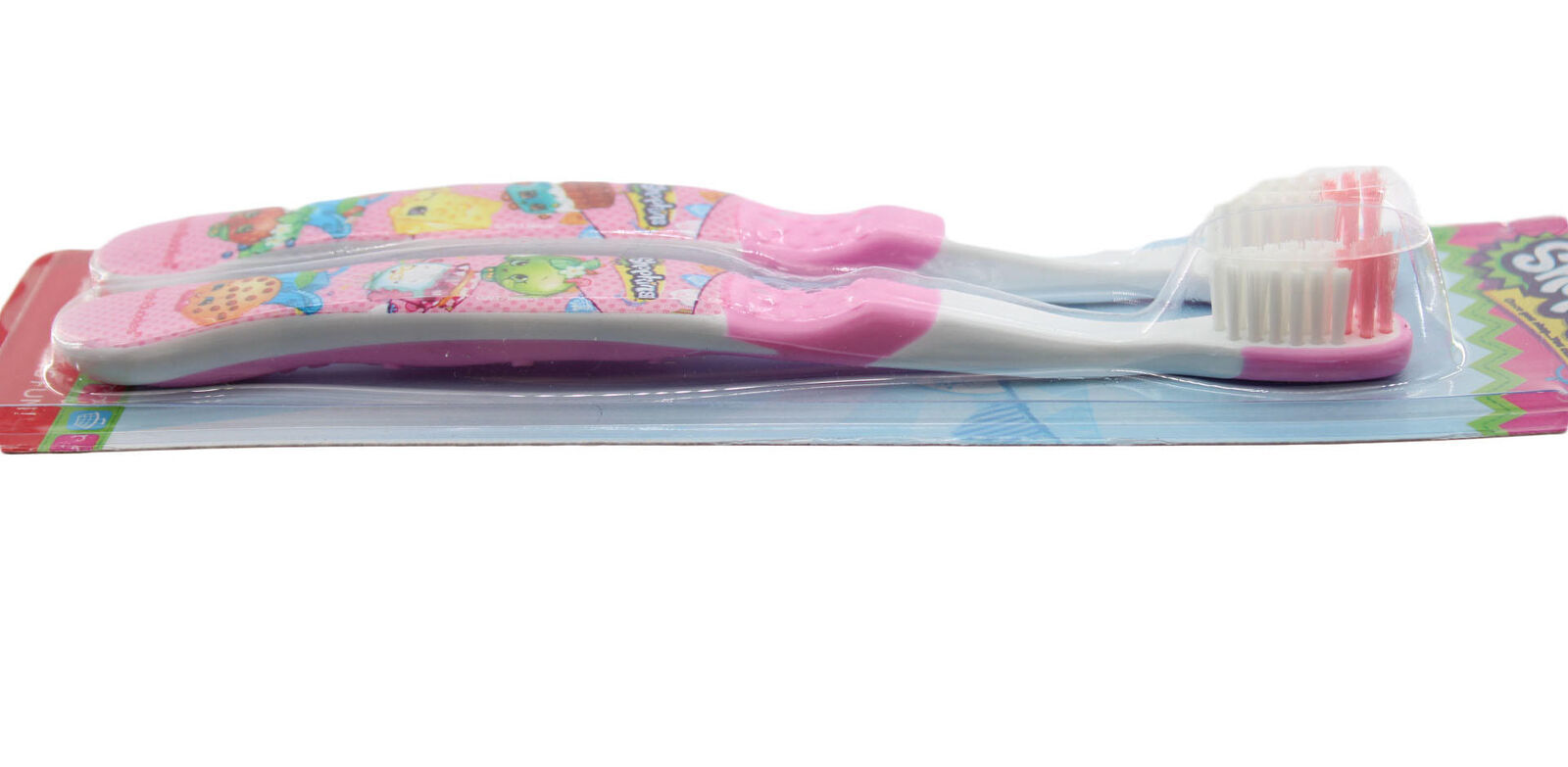 kIds Toothbrush Brush Buddies 2 Piece Shopkins Toothbrush