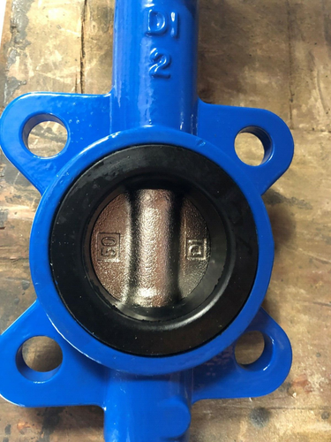 2" ANSI 150 GENERIC Butterfly Valve Ni Ductile Iron Disc, Buna seat, wafer - Picture 2 of 2