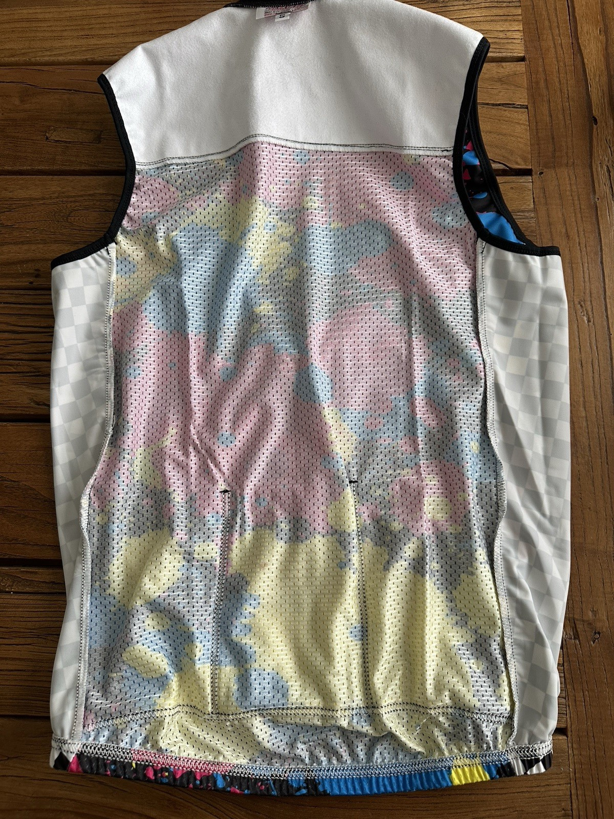 PACE SPORTSWEAR MENS TEAM CYCLING VEST INSULATED WINDPROOF BRIGHT NEW FREE SHIP!