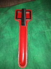 Vintage  Art Deco Scissors & Letter Opener in Original Leather Case Her2 Germany