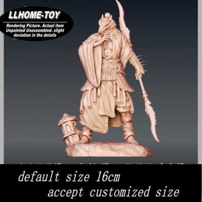 Game Character Guangzhi Wolf Monster Resin 3D Print GK Figure DIY Model