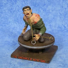 1963 Aurora HUNCHBACK Model Kit PRO BUILT UP Great!