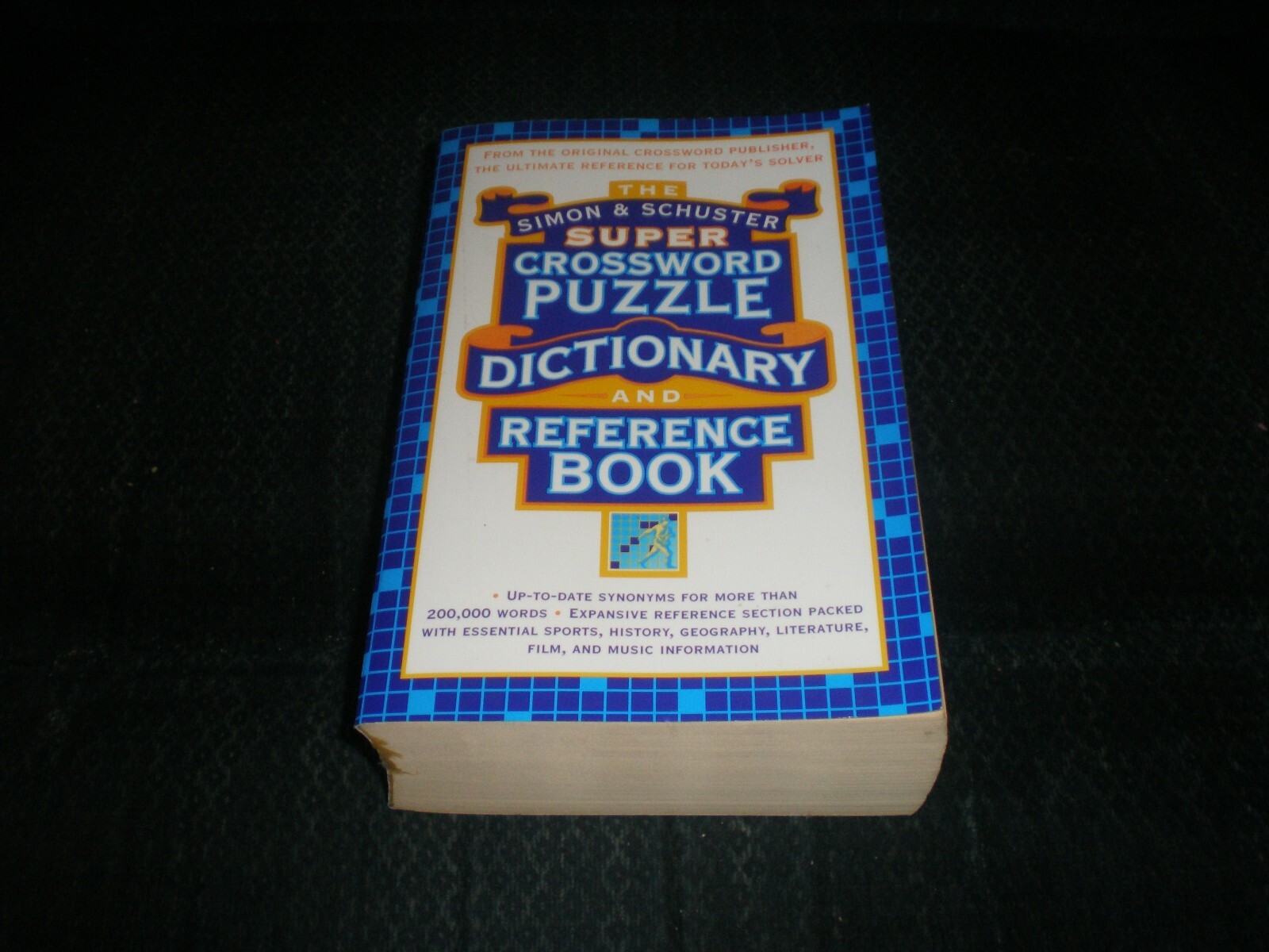 Simon and Schuster Super Crossword Puzzle Dictionary and Reference Book by  Lark Productions Lark Productions LLC (1999, Trade Paperback) for sale  online | eBay