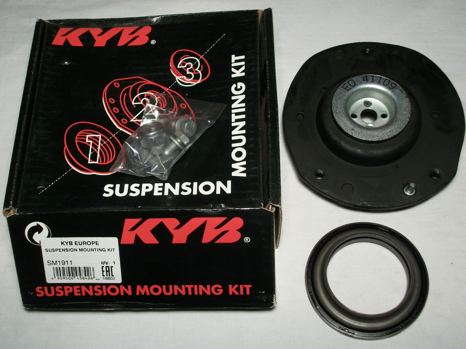 Coupelle d'amortisseur avant droit KYB SM1911 pour suspension de Peugeot 206 et 206 Plus