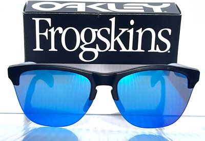 Oakley FROGSKINS Lite Matte Black & Clear PRIZM Sapphire Lens