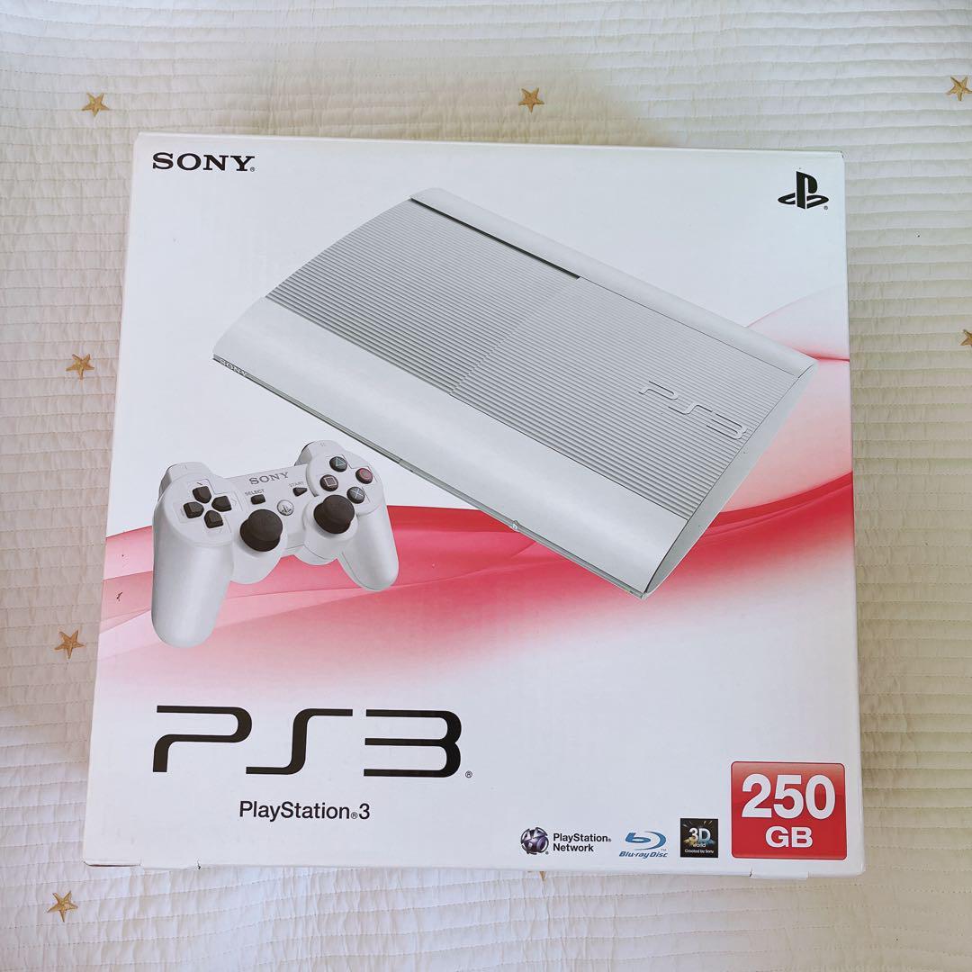PlayStation 3 250GB クラシック・ホワイト (CECH-4000B LW) i8my1cf PlayStation 3 250GB Classic White CECH-4000B LW Video Game