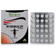 Dr. Bhargava Wormalin Tablets (90Tab) Homeopathy Remedies