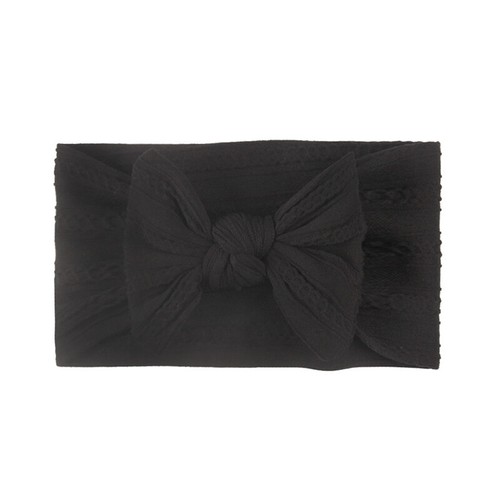 Baby Rabbit Headband Cotton Elastic Bowknot Hair Band Girls Bow-knot Newborn Bow - Picture 29 of 55