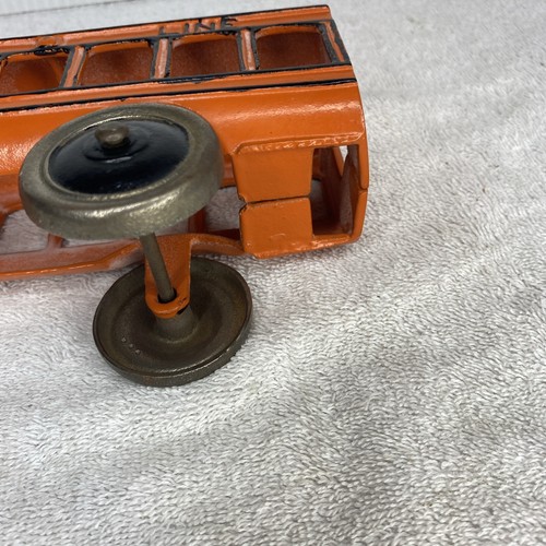 1920's-1930's IRON TOY BUS LINE, DENT CO., FULLERTON, PA., 8 3/8 INCHES - Picture 14 of 18