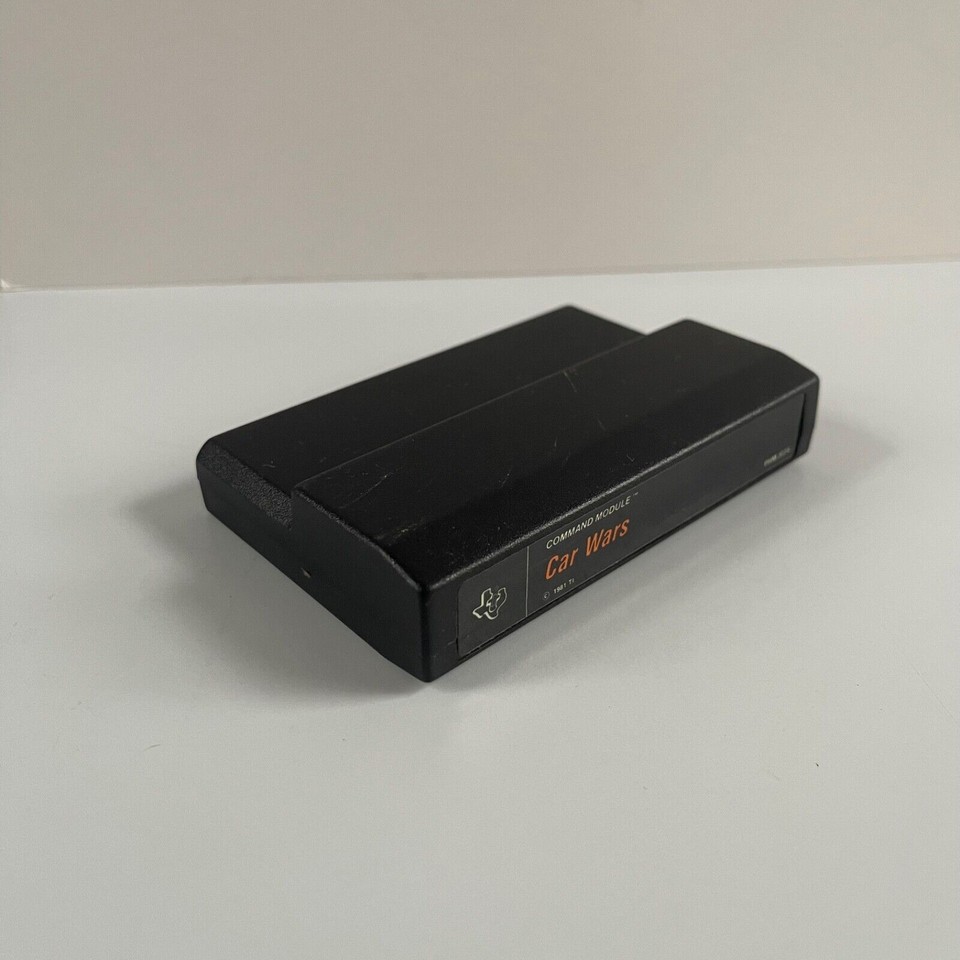 Car Wars TI99/4A VTG 1981 Texas Instruments Video Game WORKS eBay