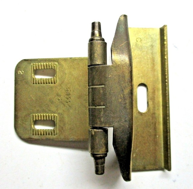 Vintage Amerock 60332 Door Wrap Frame Hinge Self Close 1/2" O