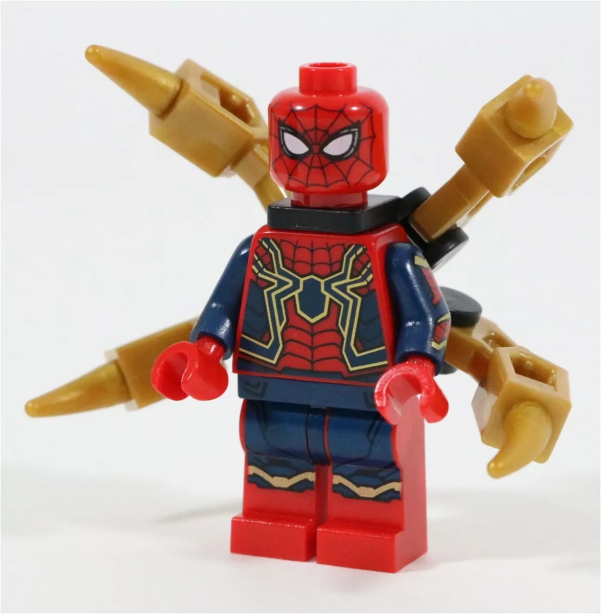 LEGO® Super Heroes Spiderman With Printed Arms and Red Boots Rare,  Minifigure, LEGO® Minifig, LEGO® People