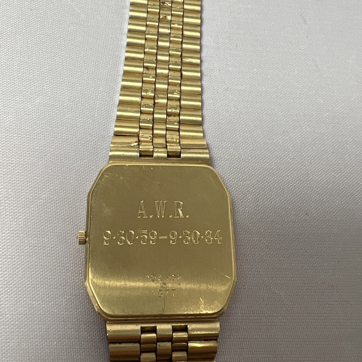 OMEGA De Ville Cal. 1377 Quartz 10K RGP 191.0190 Unisex Watch