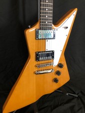 Harley Benton Ex-76 Classic An Antique Natural Finish Explorer