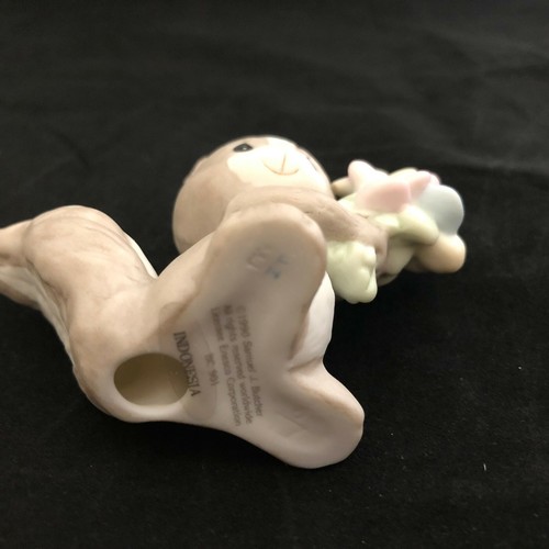 NIB Vintage Precious Moments Collecting Makes Good Scents Figurine Birthday Club - Picture 12 of 12
