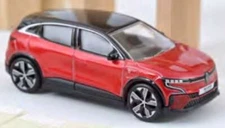 NoRev Renault Megane E-Tech 100% Electric 2022 Flame Red/Black NOV 310928