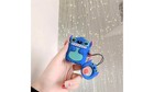 Lot de 35 housses de dessin animé en silicone 3D Blue Stitch pour Apple Airpod Gen 1 / 2