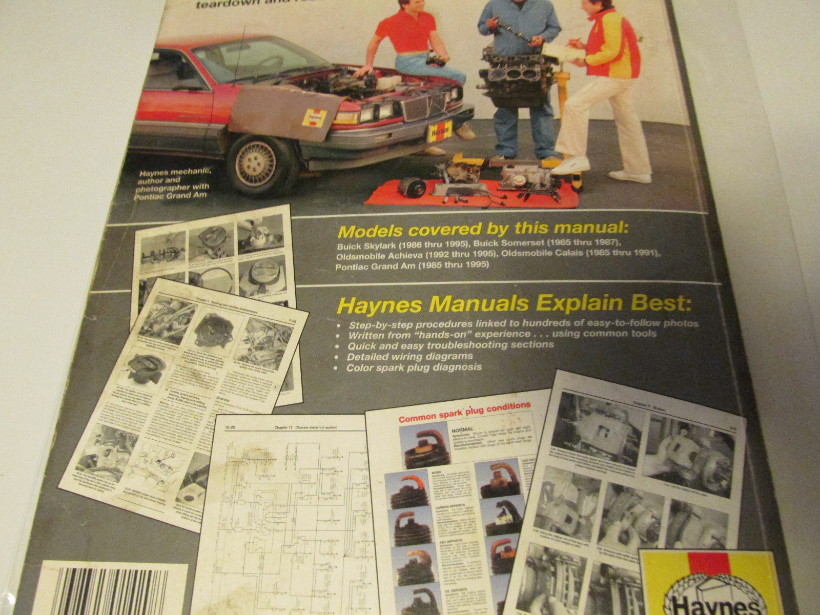 General Motors Haynes Repair Manual 38025 Buick Skylark Somerset Achieva  Calais | eBay