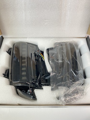 M MIBAHE LED JL Fender Lights with LED Side Marker Lights Replace for Jeep Wr...