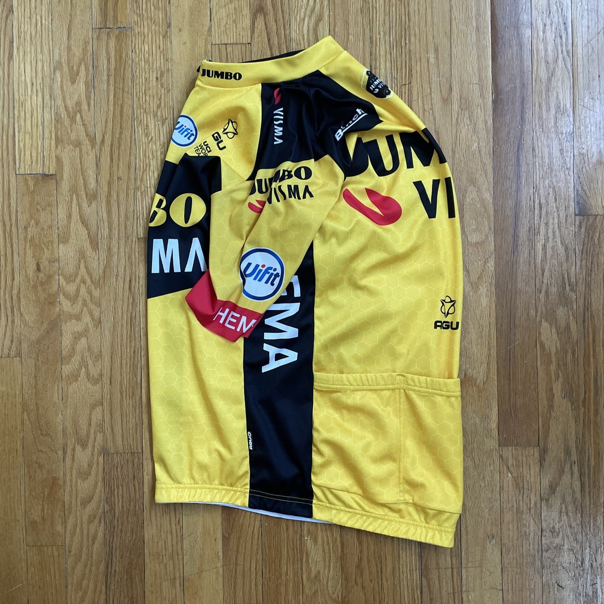 【JUMBO VISMA】 TDF限定 サイクルジャージ AGU製（XL） 640C3D40-8B01-40E2-849C-
