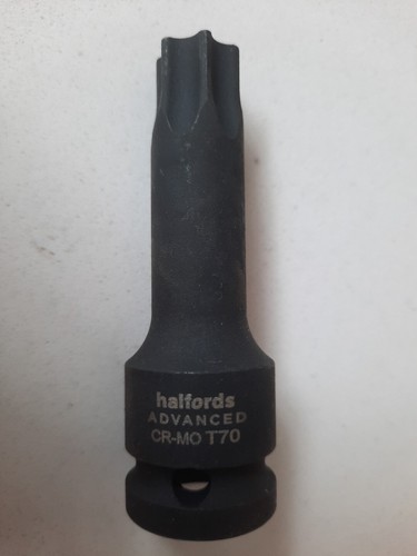 Halfords Advanced TORX T70 1/2" Drive Impact Socket Torx Bit Socket T70 - Picture 2 of 4