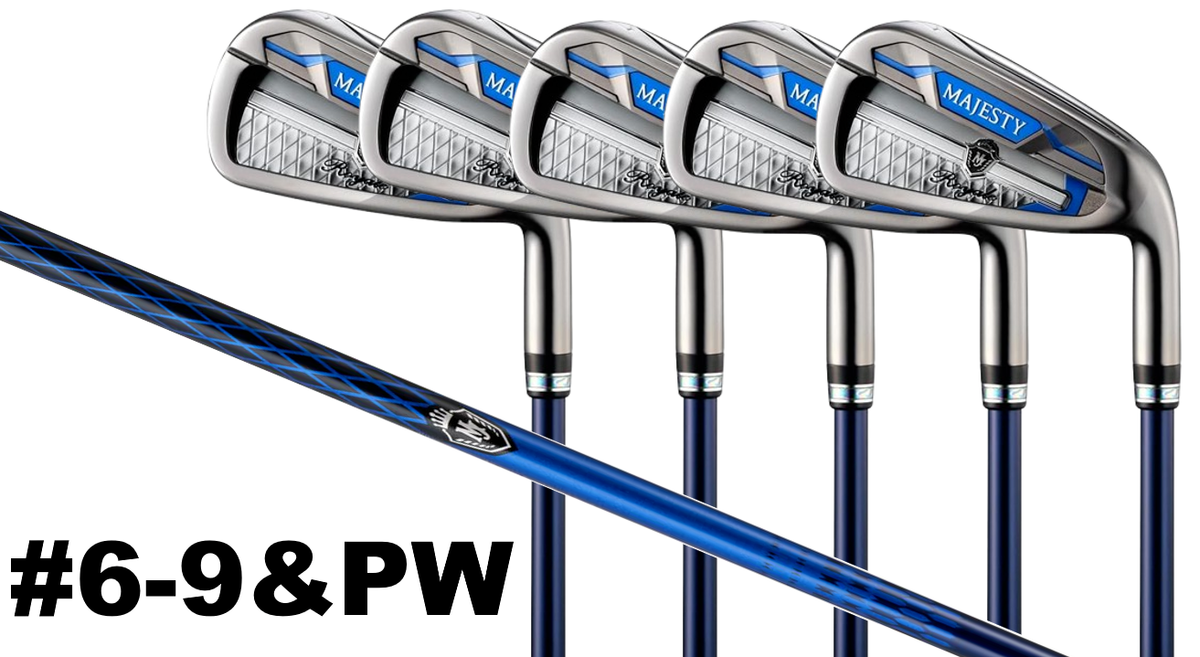 Set De Fers Maruman Majesty Royal 6-PW, GW, SW - Flex Régulier Graphite - Occasion, Excellent état